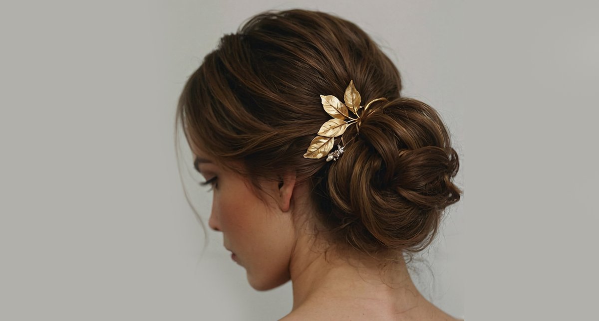 The art of the effortless hair updo